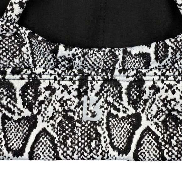 Buffbunny Evolve Jacquard Sports In Reptilia Print Black White Size XS - Picture 5 of 5